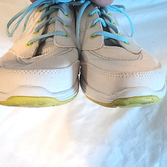 Ryka Women's Memory Foam US 7.5M UK 5.5 Canvas Fabric White/Blue Shoes - Picture 6 of 8